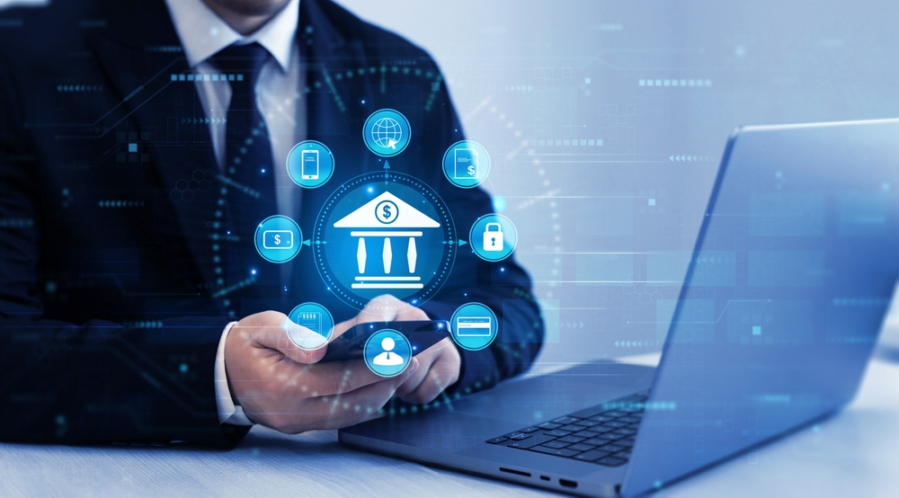 Online,Banking,And,Digital,Marketing,Technology.,Financial,Digital,Innovation,Technology.
